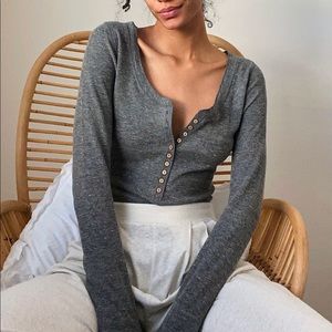 Free People Dylan Thermal Bodysuit
